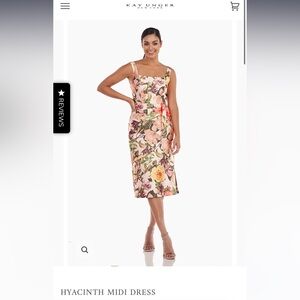 Floral Print Midi Dress